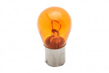 Лампа 12В 21-4Вт BAU15s смещенный цоколь оранж