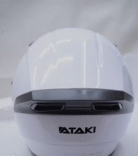 Шлем Ataki JK316 Solid белый глянцевый L интеграл