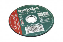 Круг отрезной по металлу 125х1.0х22 Metabo