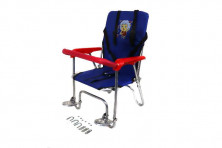 Седло-кресло детское сборное на багажник цветное сталь