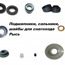 Подшипники, сальники, шайбы для снегохода Рысь