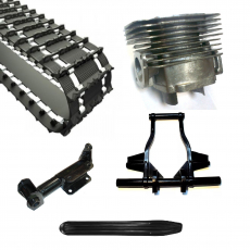 Запчасти снегоход Рысь