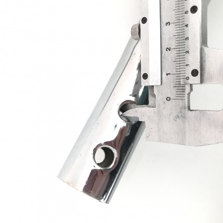 Дуга мотоцикл Иж безопасности  хром левая без крепежей