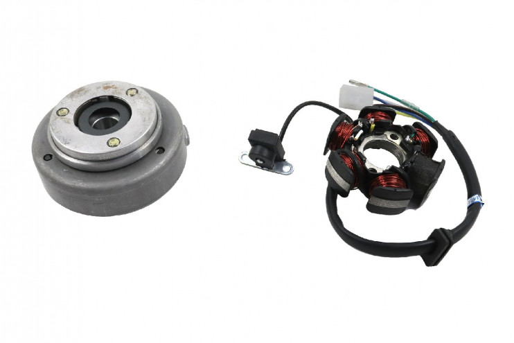 Зажигание в сборе с маховиком 1P47FMD ATV 70-110cc с реверсом