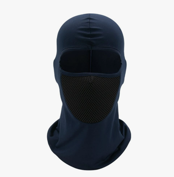 Подшлемник балаклава т.синий с защитой лица FH-01