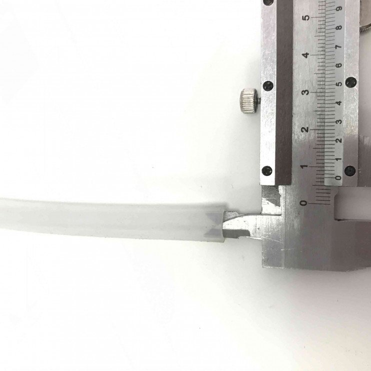 Бензошлaнг силикон 7-10 мм 1м прозрачный