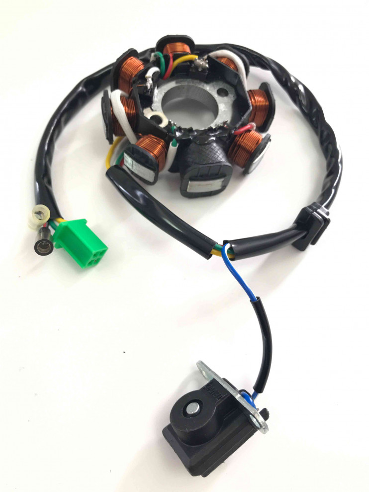 Зажигание 4х такт.двиг. FT50 (cтатор 139QMB) 8 катушек (без маховика)