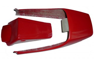 Тюнинг мотоцикл кронштейн заднего фонаря с крылом красный