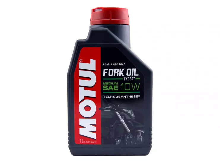 Масло вилочное MOTUL FORK OIL EXPERT M 10W (1литр) (105930) (для любых вилок, Technosynthese)