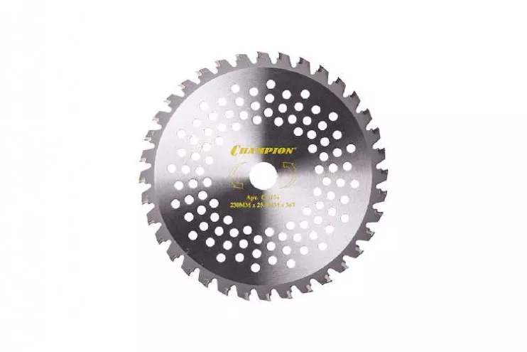 Нож мет. 230мм 36z CHAMPION (36/230/25.4) с зубц. из тв.сплава Tiger (SRM-2305SI,SRM-2655SI) (C5176)