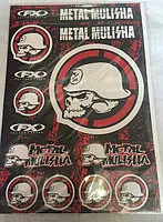 Наклейки metal mulisha fx тип 2 30x45