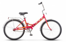Велосипед 24 STELS Pilot 710 СКЛАДНОЙ (алюм. обод, цветное седло, звонок, защита,насос) МОДЕЛЬ 2015г
