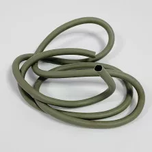 Бензошланг скутер, мопед резиновый, двухслойный серый d=9 (5) mm (1м)