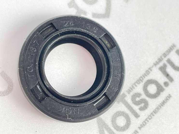 Сальник мопед Зодиак 13.7х24х5 вала кикстартера