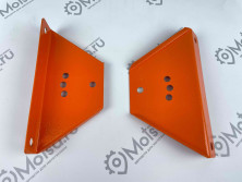 Лопата на колесах (габариты 1000х700х1100,толщина ковша 2мм,ручка 1000мм)