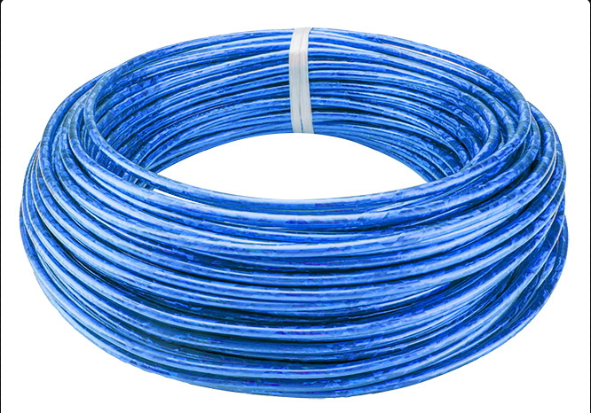 Оплетка троса тормоза вело 4.9мм метражом синяя