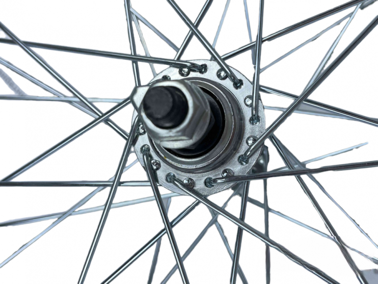 Обод 28 передний Урал железный в сборе