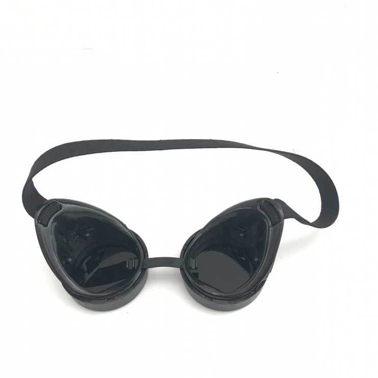 Очки газосварщика черные круглые 3Н-2