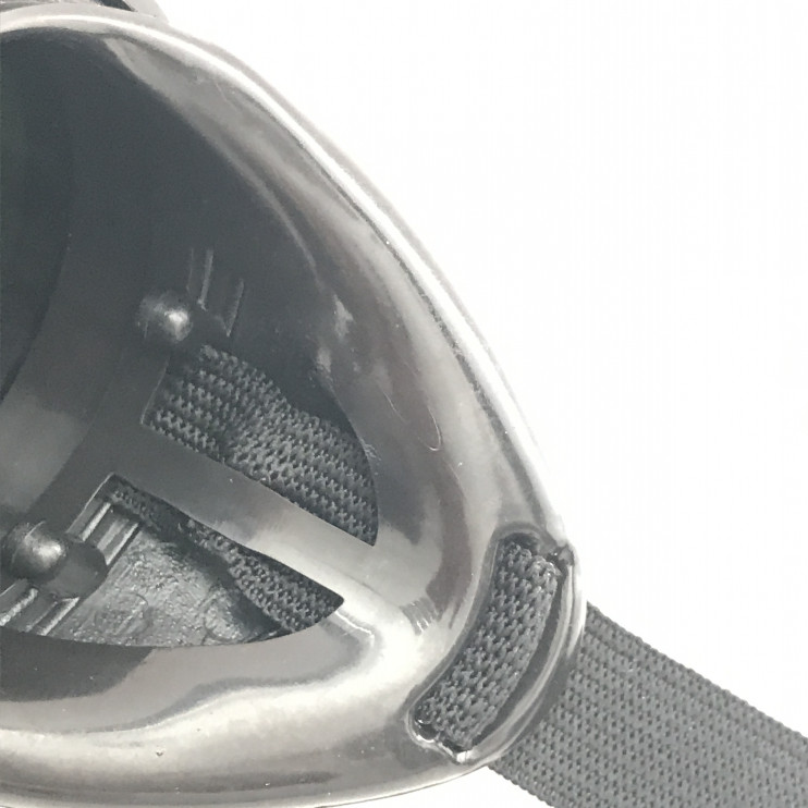 Очки газосварщика черные круглые 3Н-2