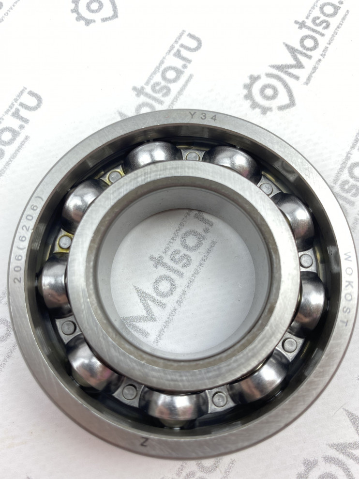 Подшипник Рысь 206  6206   6-206А  коленвала