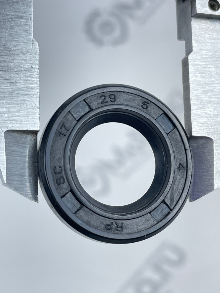 Сальник мопед Зодиак 17*29*5 вторичного вала