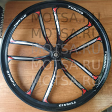 Обода 26 литые 10 лучей под кассету черные