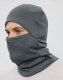 Балаклава серая с защитой лица теплая TT-DT флис