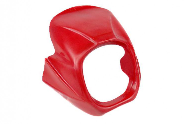 Щиток ветровой 15 плaстик Лидер-мини без стеклa крaсный