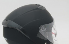 Шлем Ataki JK526 Solid черный матовый S открытый со стеклом