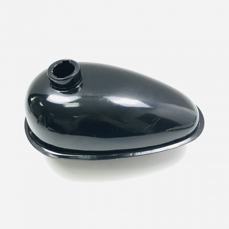 Бензобак веломотор F50-F80 2.5 л чёрный внутренняя резьба