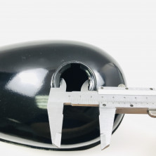 Бензобак веломотор F50-F80 2.5 л чёрный внутренняя резьба