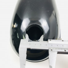 Бензобак веломотор F50-F80 2.5 л чёрный внутренняя резьба