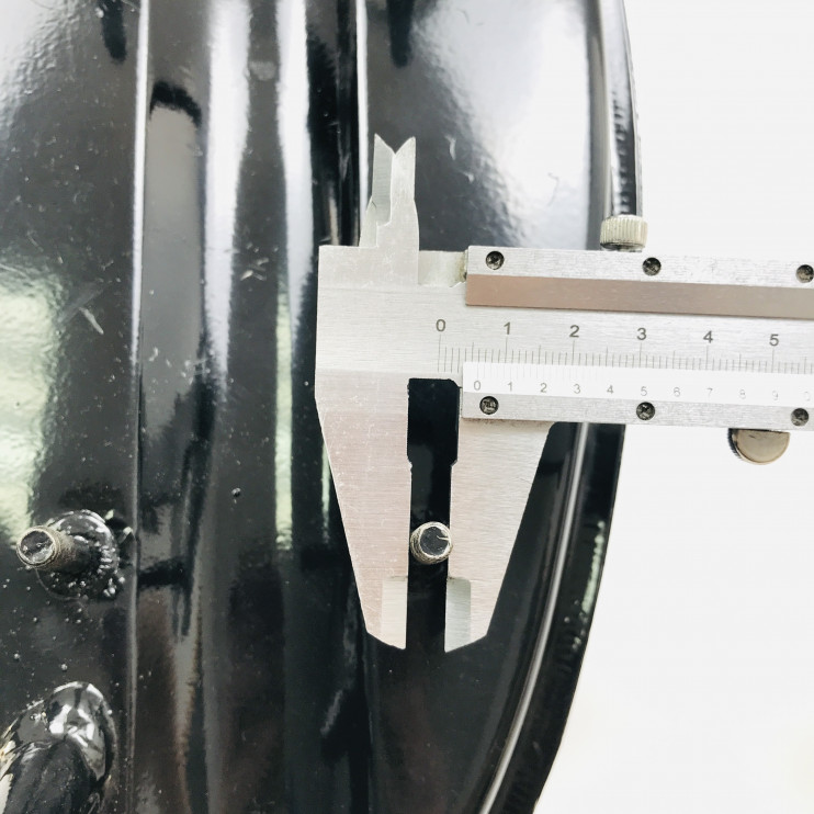 Бензобак веломотор F50-F80 2.5 л чёрный внутренняя резьба