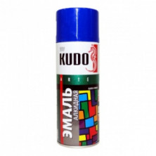Краска аэрозоль синяя (KU-1011) KUDO (520мл)