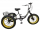 Велосипед 20 Fat BIKE FREEDOM (УВЕЛИЧ. ПОКРЫШКИ (4) ,трицикл,рама 13: сталь, диск. пер. тормоз,1 ск, корзина задняя,чёрно-жёлтый)
