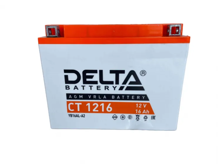 Аккумулятор Буран 12В 16Ач Delta 205х70х163мм