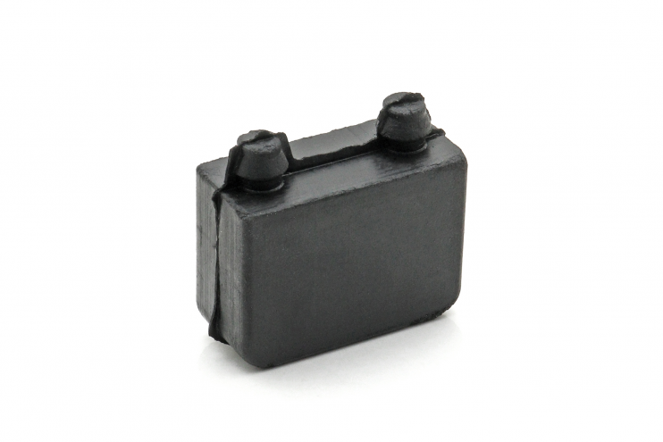 Сайлентблок сплошного седла Урал кубик