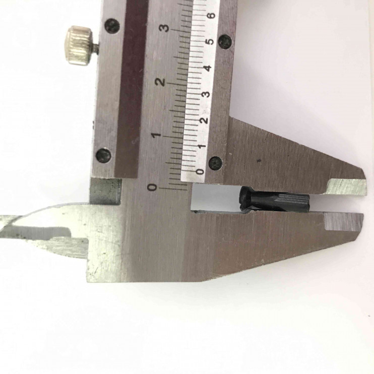 Ниппель вело для спиц 14мм черный