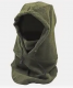 Балаклава зеленая с защитой лица теплая TT-DT флис