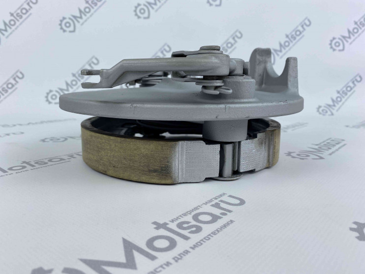 Барабан Иж переднего тормоза в сборе с колодками (реставрация)