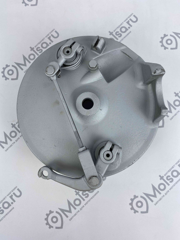 Барабан Иж переднего тормоза в сборе с колодками (реставрация)