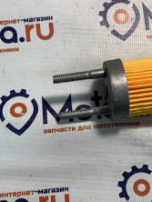 Фильтр топливный 170F, 178F,186F,186FD (длина цилиндра 109 мм, длина с рукояткой без шпилек 150 мм)