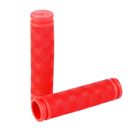 Ручки руля вело 120мм силикон красные