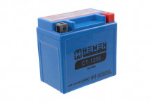 Аккумулятор 12В 6Ач HEMEN ENERGY CT1206 (UTZ7S(MF)) (аналог CT1207.2) (кислотный,герметичный) (обр.полярн) (113*70*107мм)