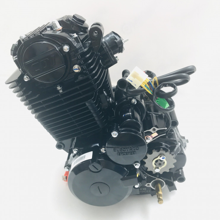 Двигатель AD169FMM CB250 8 катушек AD250a черный