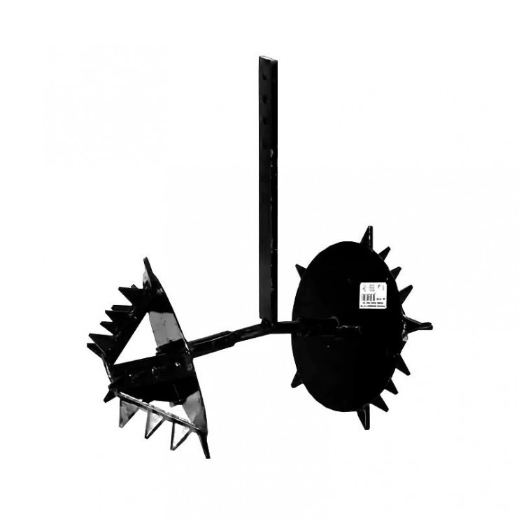Рыхлитель однорядный Ёж без сцепки мотоблок Каскад, Ока, Луч, Нева, Целина и др. (320*560*605)