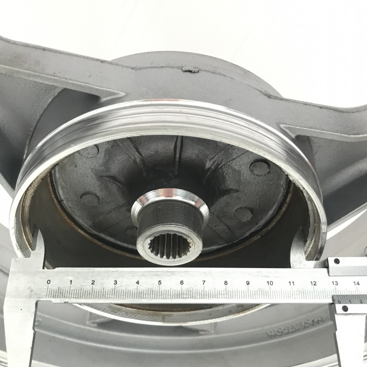 Обод 12 3-12 задний литой скутер Racer Lupus 19 шлицов