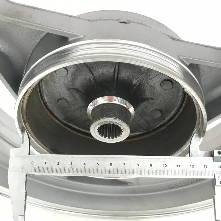 Обод 12 3-12 задний литой скутер Racer Lupus 19 шлицов