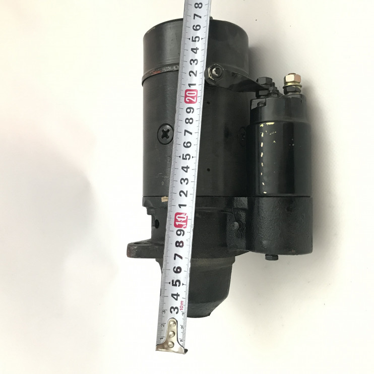 Электростартер JDZ195ND, R16ND (посадочный диаметр 75 мм, бендикс 10 зубов, м/о расстояние 112мм)