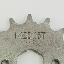 Звезда ведущая 16 зубов (428-16T) 157FMI (125CC),162FMJ (150CC),163FML (200CC),167FMM (250CC) (CG/CB)